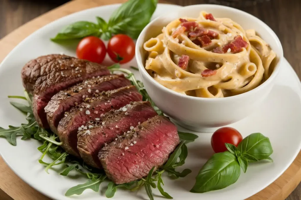 Steak and pasta recipes