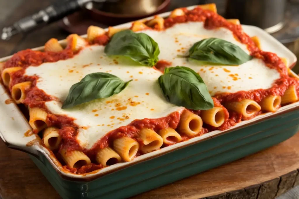 Baked Ziti Without Meat