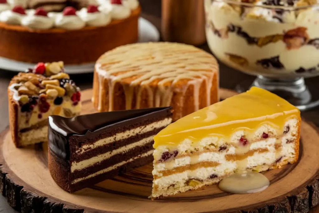 Irish Dessert Recipes – A traditional Irish dessert spread