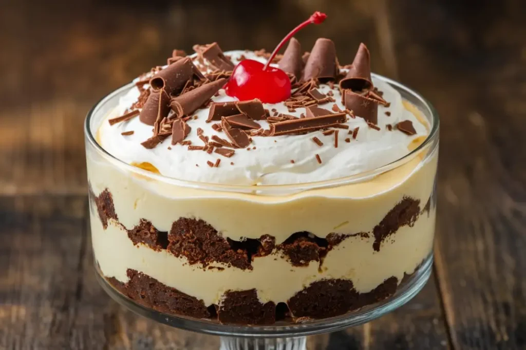 brownie trifle dessert recipe